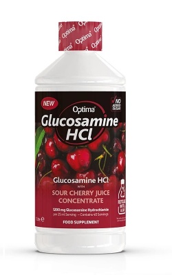Optima Glucosamine HCl Sour Cherry Juice 1L